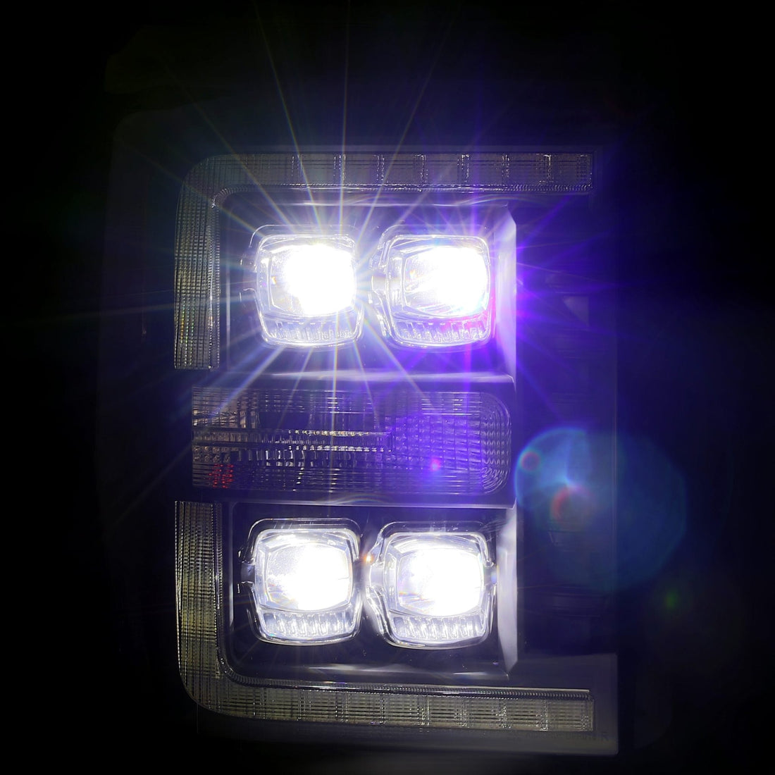 AlphaRex 880147 - LED Projector Headlights in Alpha- Black