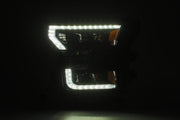 AlphaRex 880152 - LED Projector Headlights Plank Style Design Matte Black 7
