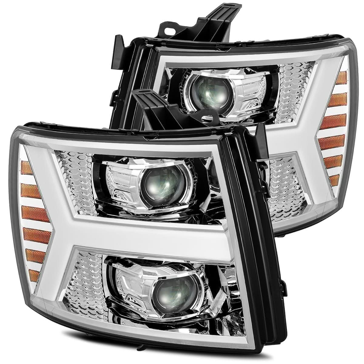 AlphaRex 880222 - Projector Headlights Chrome 2