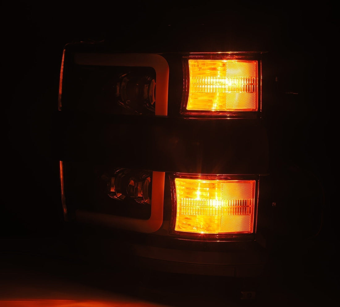 AlphaRex 880227 - LED Projector Headlights in Black 6