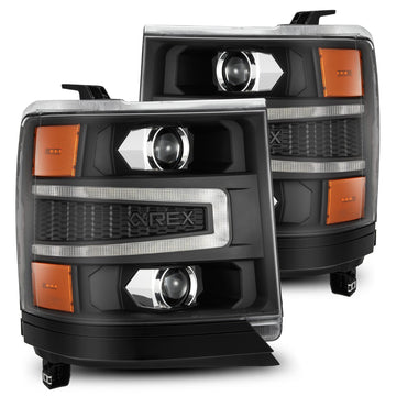 AlphaRex 880234 - Projector Headlights Black 2