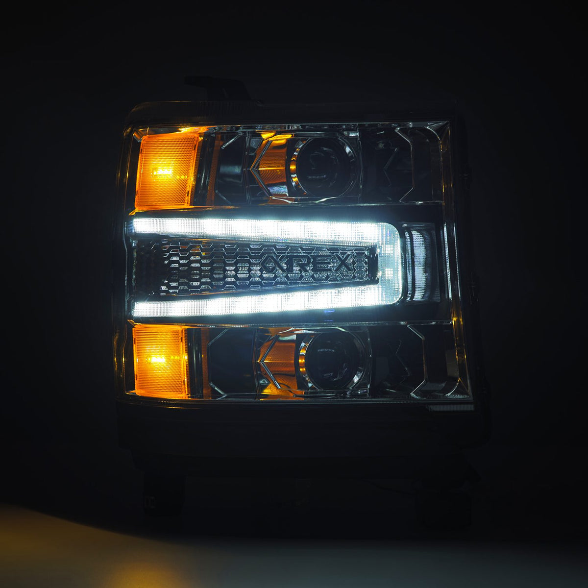 AlphaRex 880235 - Projector Headlights Chrome 4