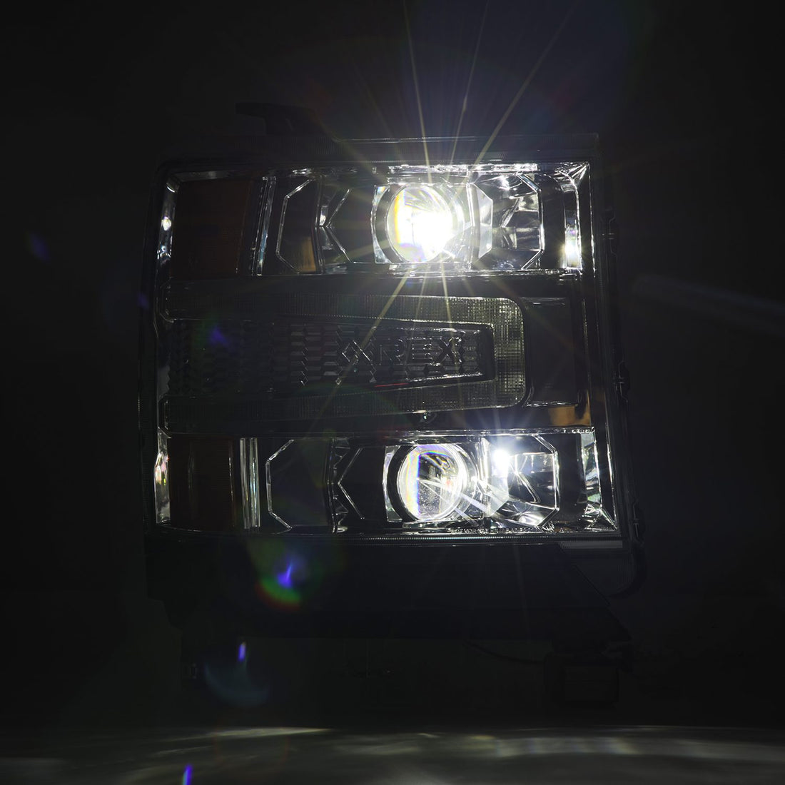 AlphaRex 880235 - Projector Headlights Chrome 7
