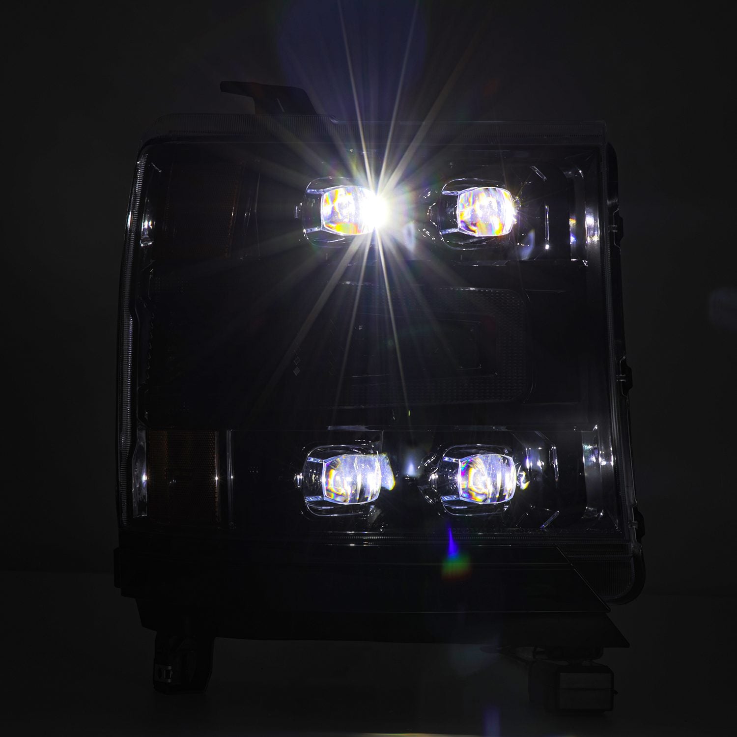 AlphaRex 880236 - LED Projector Headlights in Alpha-Black