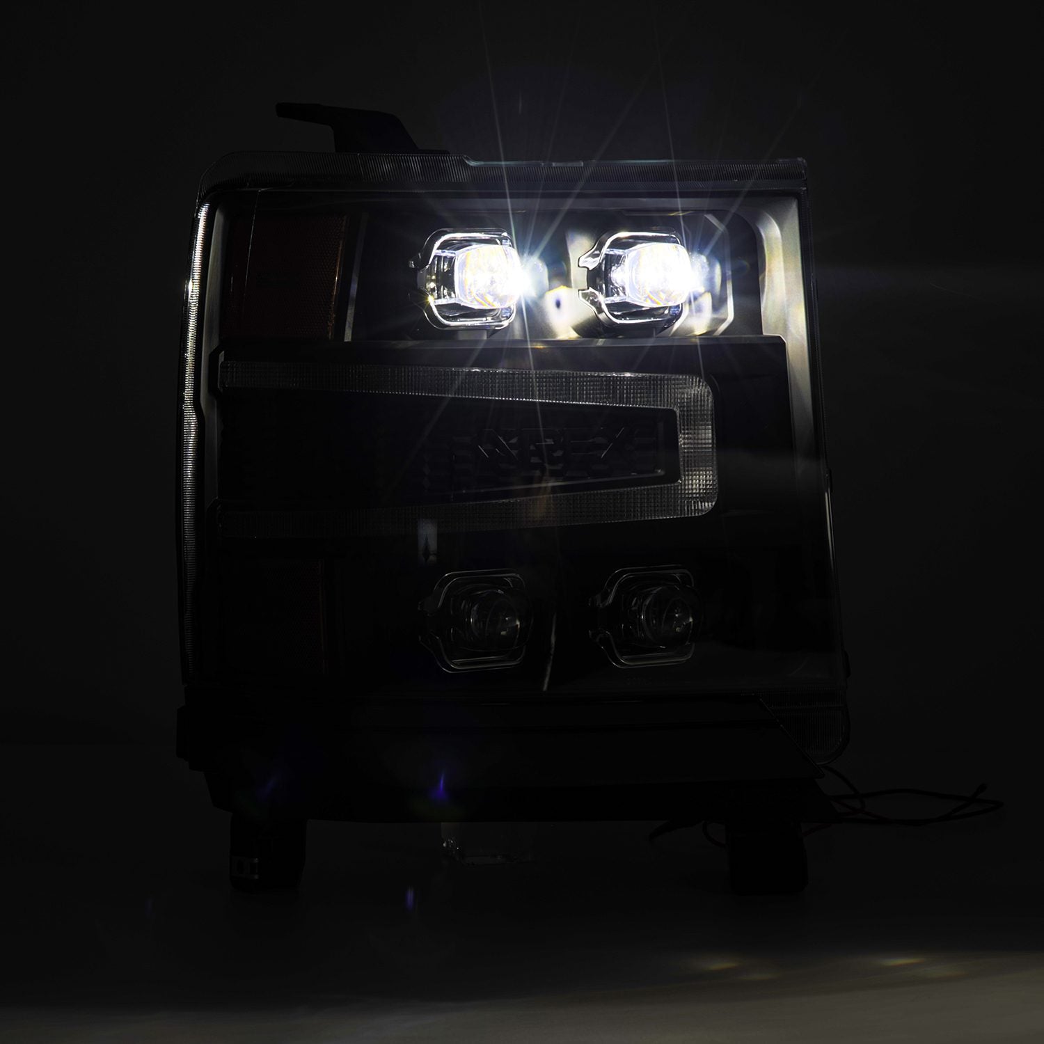AlphaRex 880237 - LED Projector Headlights in Black