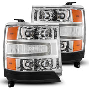 AlphaRex 880238 - LED Projector Headlights in Chrome 2