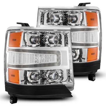 AlphaRex 880238 - LED Projector Headlights in Chrome 2
