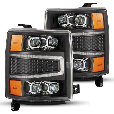 AlphaRex 880239 - LED Projector Headlights in Black 2