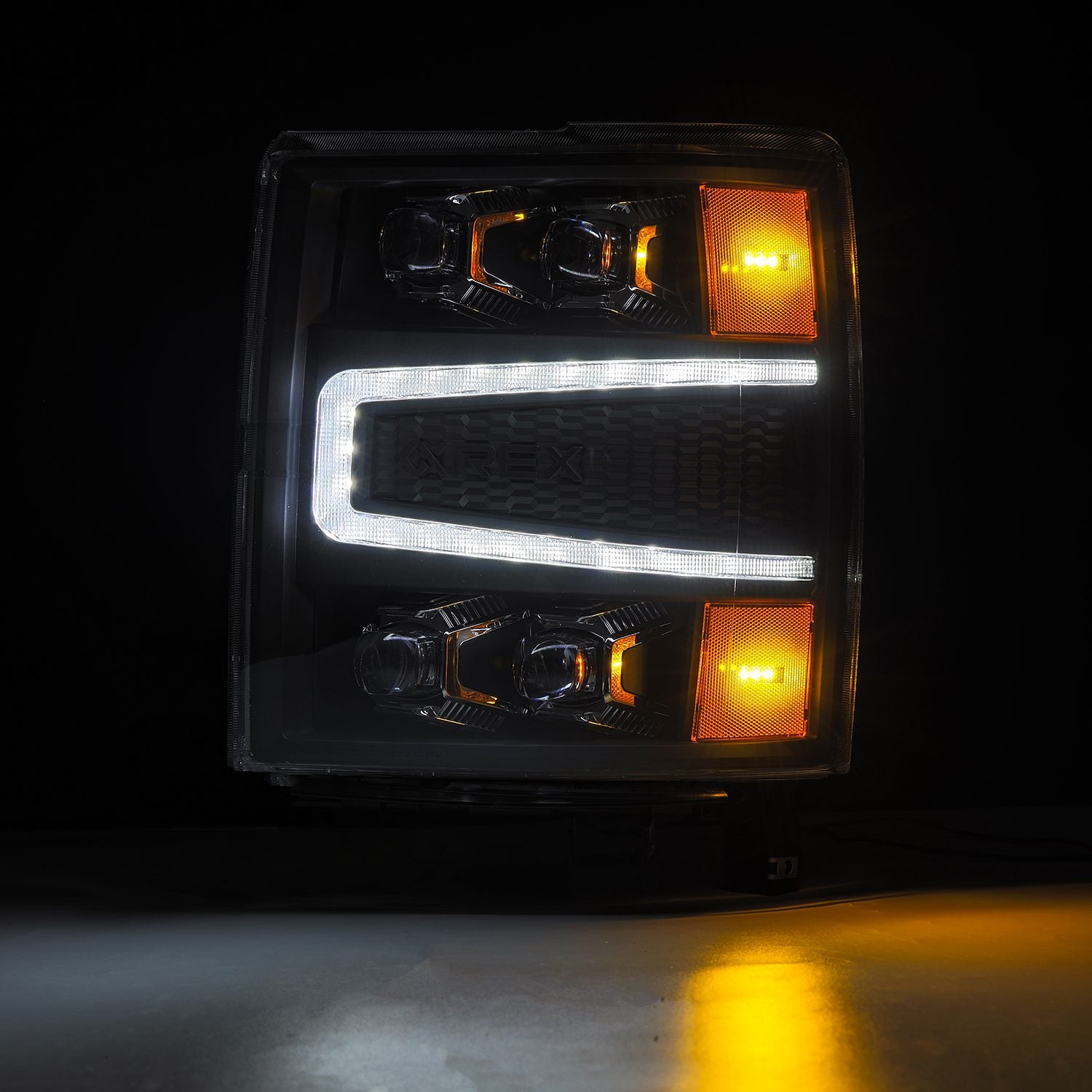 AlphaRex 880239 - LED Projector Headlights in Black 4