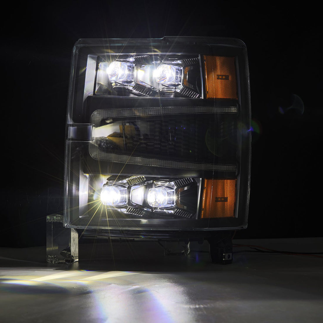 AlphaRex 880239 - LED Projector Headlights in Black 7