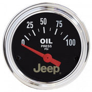 AutoMeter 880240 - GAUGE, OIL PRESS, 2 1/16", 100PSI, ELEC, JEEP 4