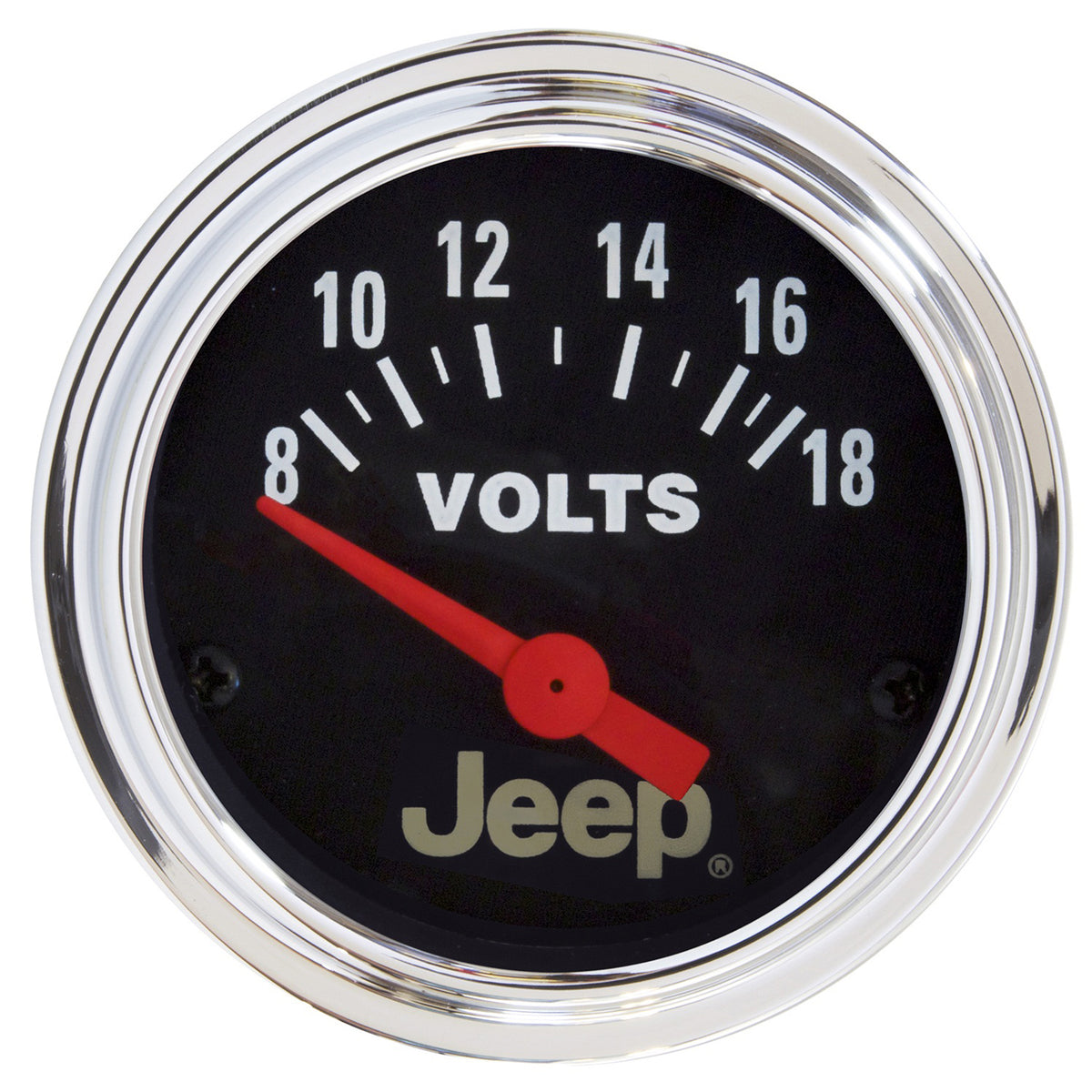 AutoMeter 880242 - GAUGE, VOLTMETER, 2 1/16", 18V, ELEC, JEEP 3