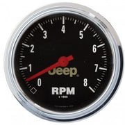 AutoMeter 880246 - GAUGE, TACHOMETER, 3 3/8", 8K RPM, IN-DASH, JEEP 4