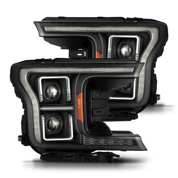 AlphaRex 880250 - Projector Headlights Black 1