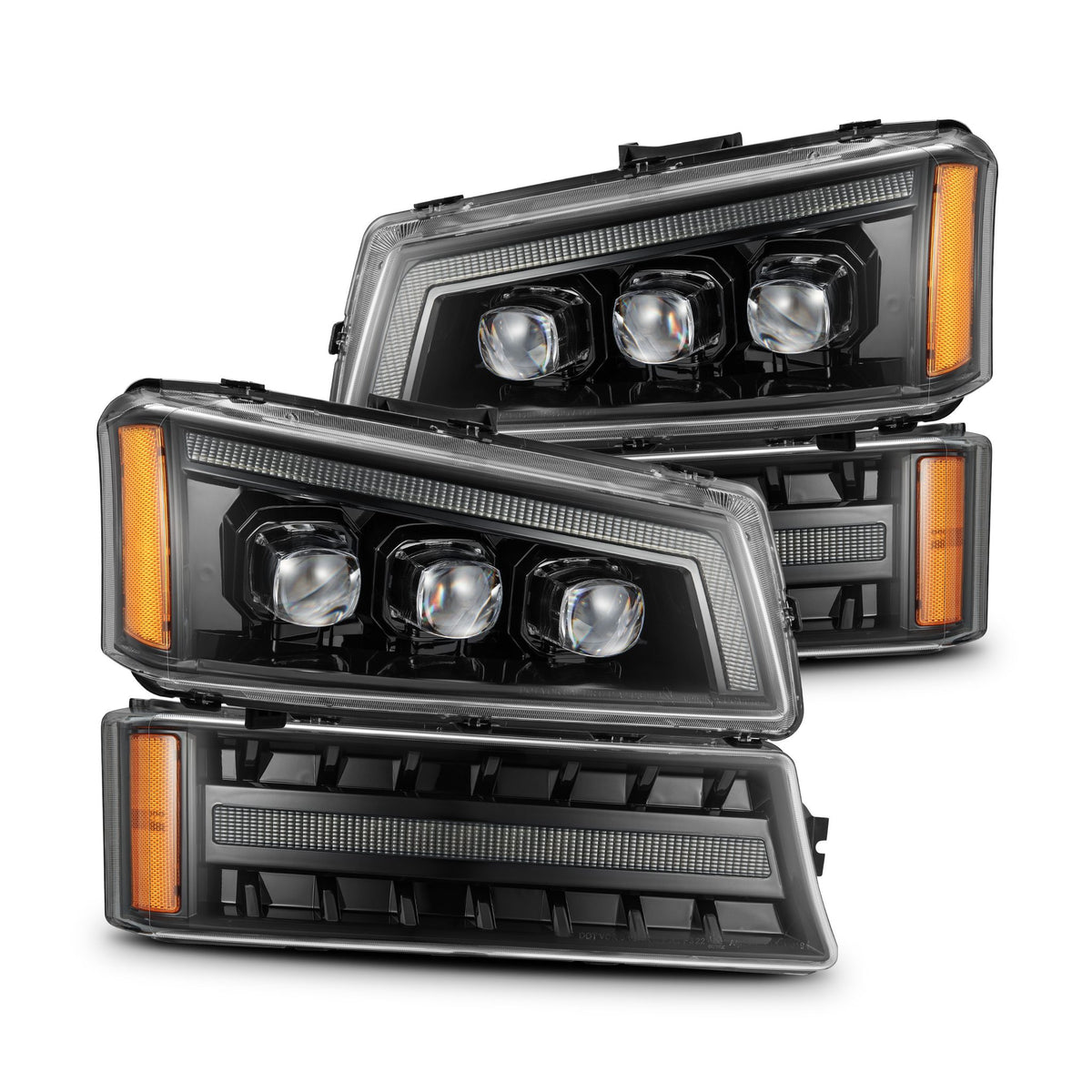 AlphaRex 880254 - Projector Headlights Alpha-Black 4