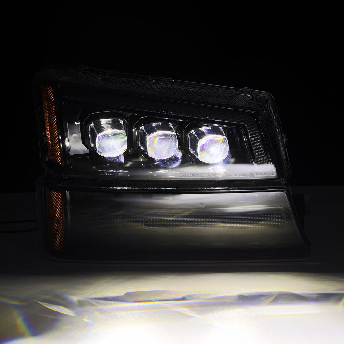AlphaRex NA AlphaRex 880254 - Projector Headlights Alpha-Black