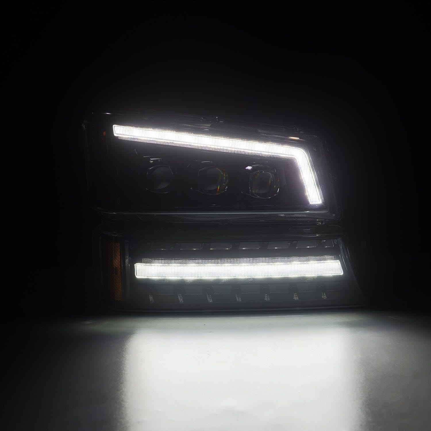 AlphaRex NA AlphaRex 880254 - Projector Headlights Alpha-Black