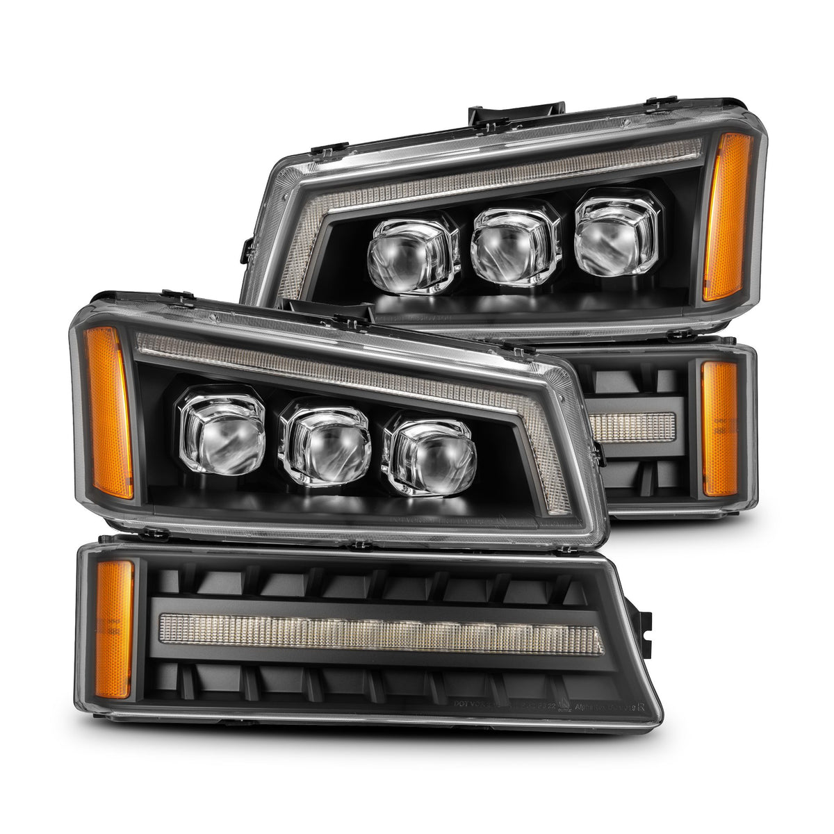 AlphaRex 880256 - Projector Headlights Black 2