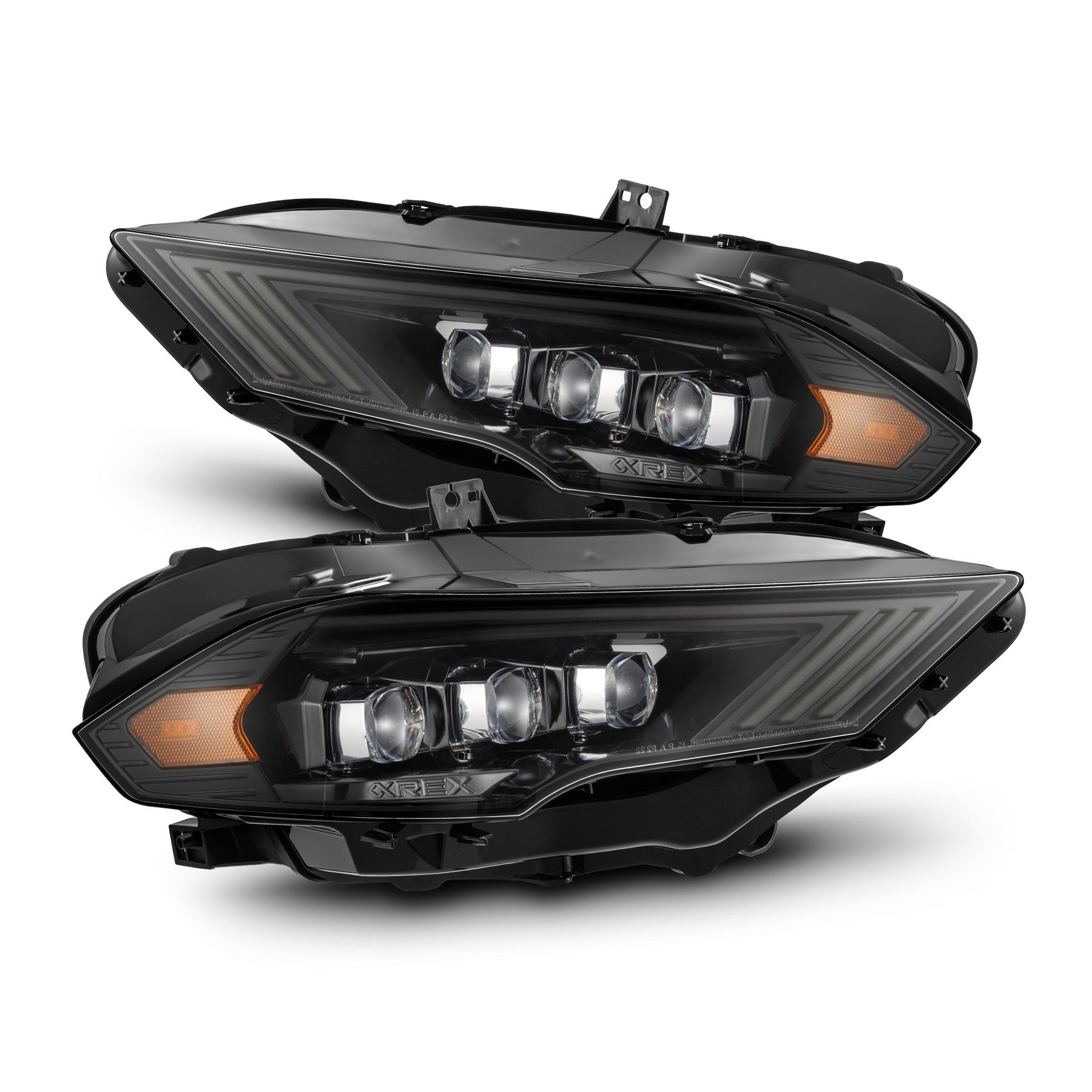 AlphaRex 880257 - Projector Headlights Alpha-Black