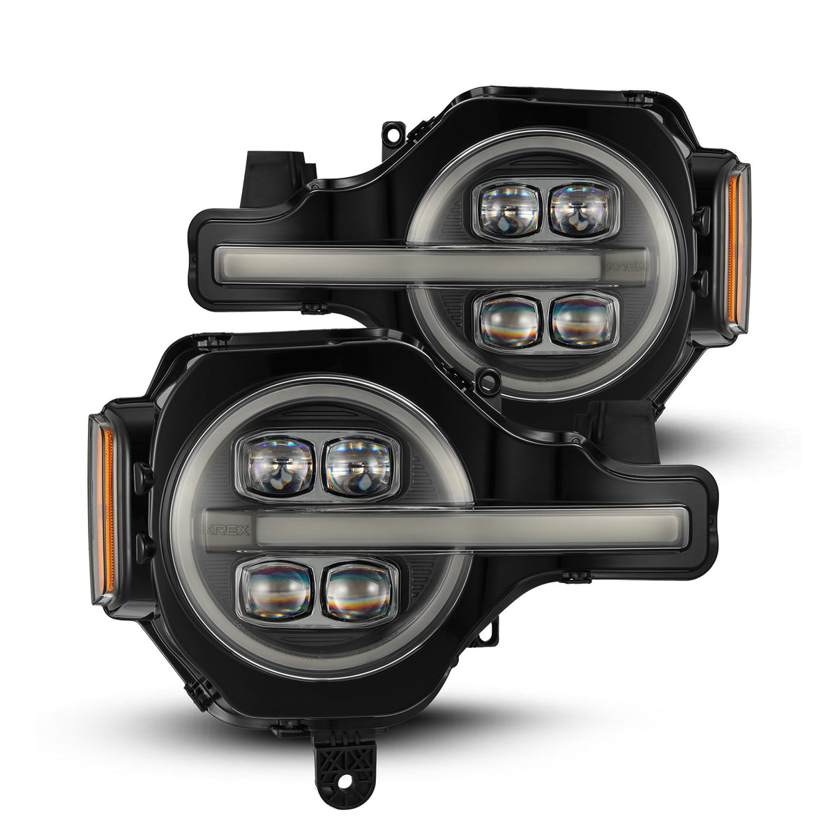 AlphaRex 880260 - Projector Headlights Black 2