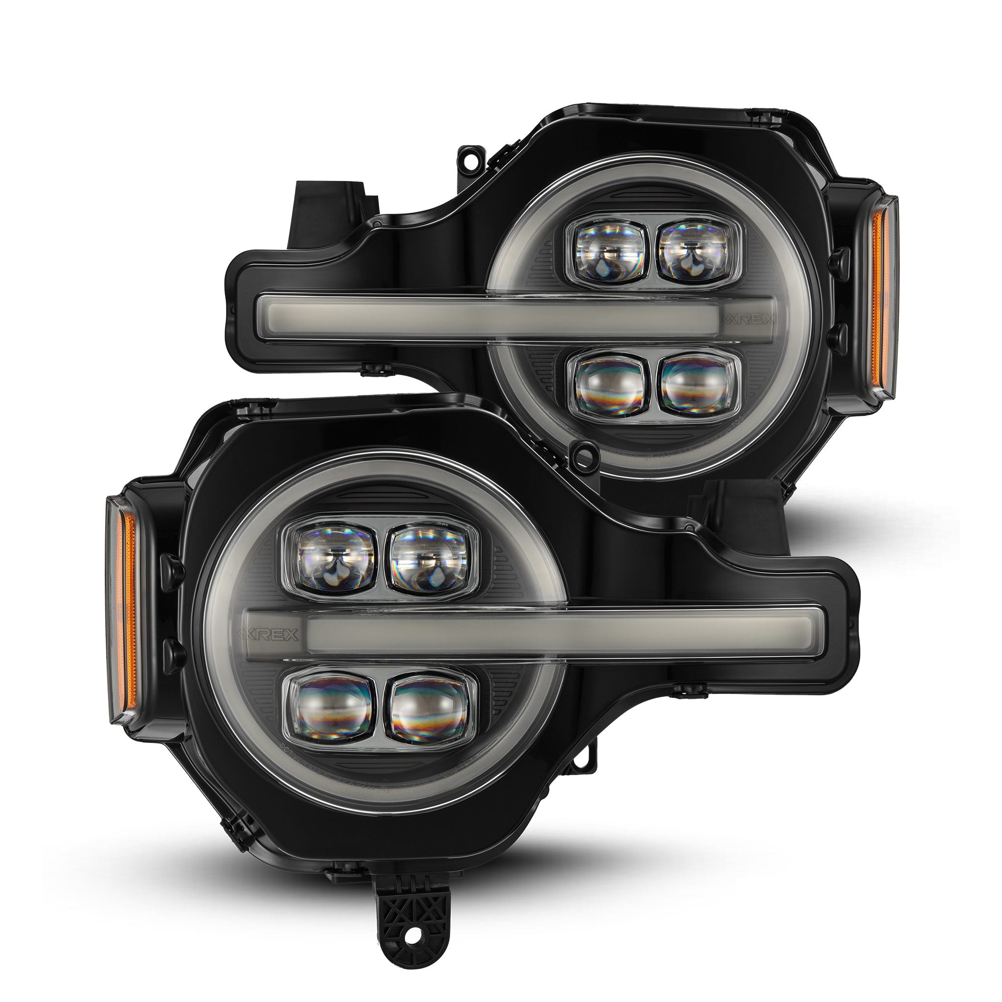 AlphaRex 880260 - Projector Headlights Black 2