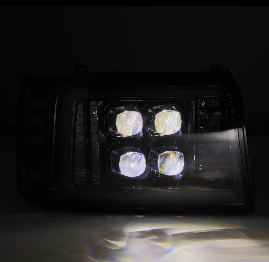 AlphaRex 880269 - Projector Headlights Alpha Black