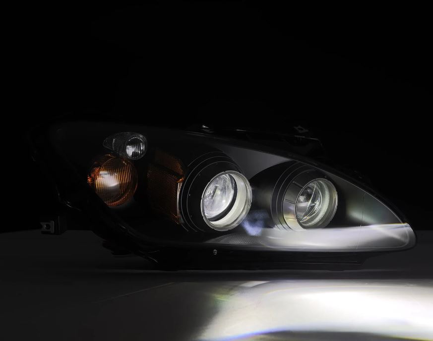 AlphaRex 880271 - Projector Headlights Black