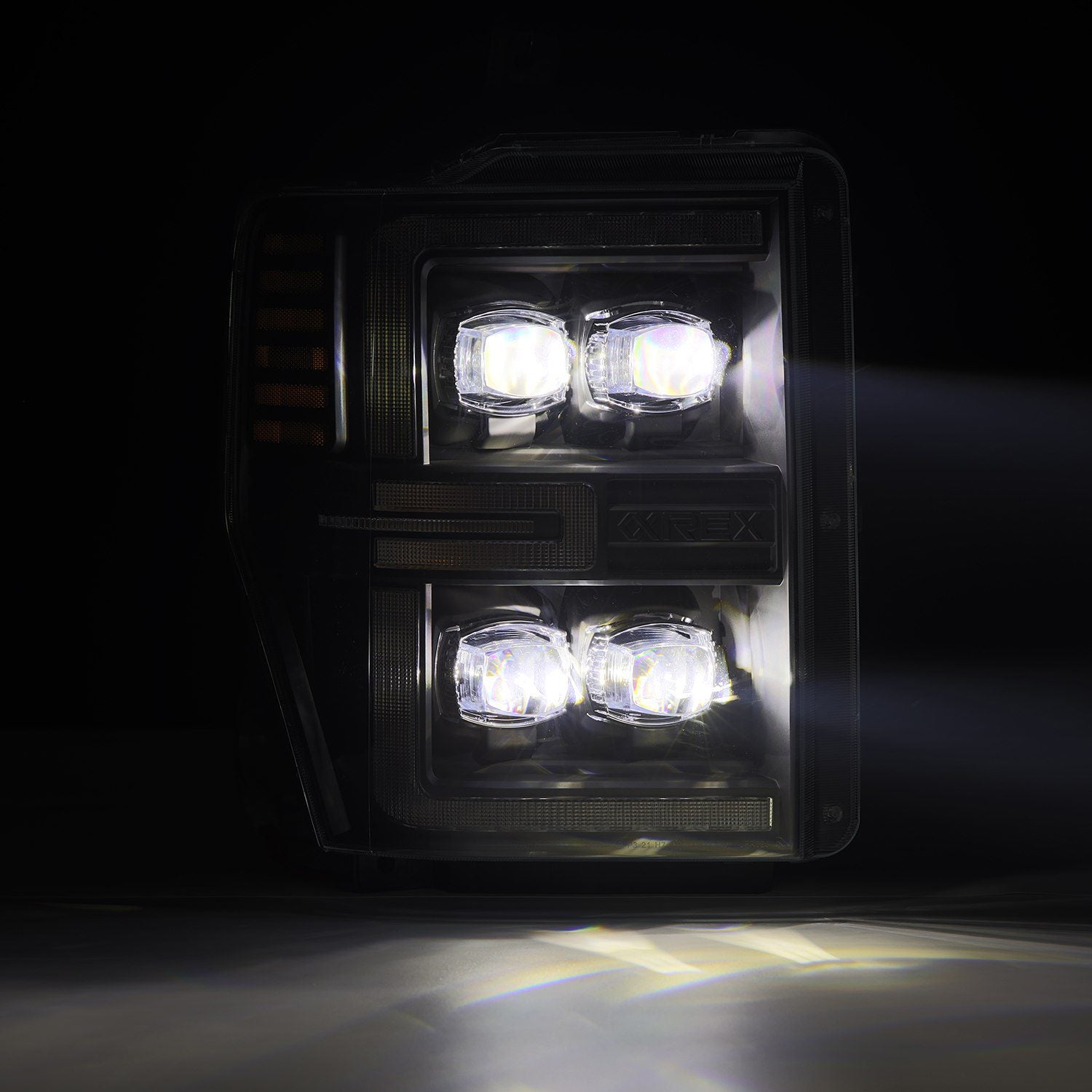 AlphaRex 880310 - LED Projector Headlights in Black 4