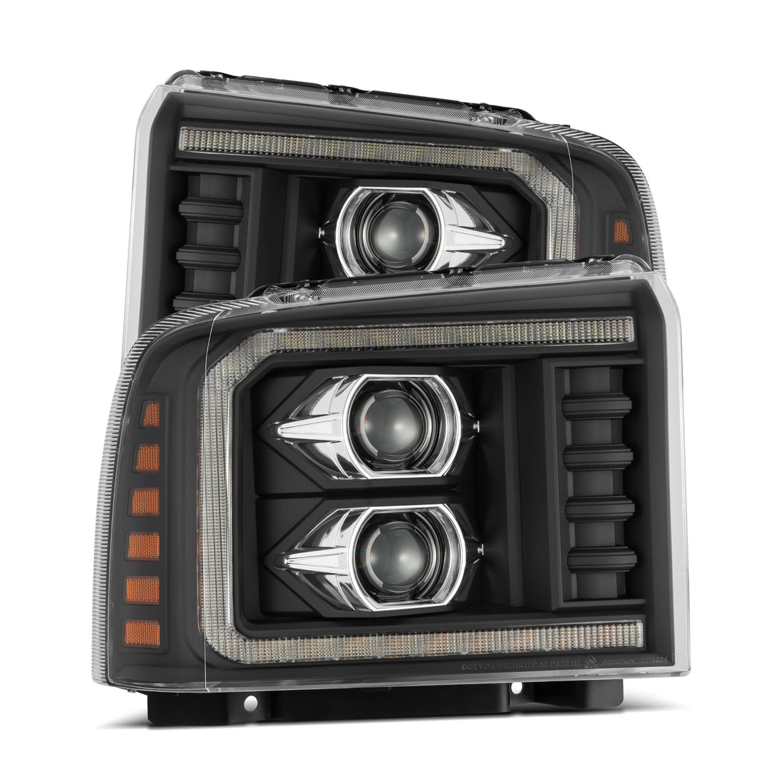 AlphaRex 880317 - Projector Headlights Black 2