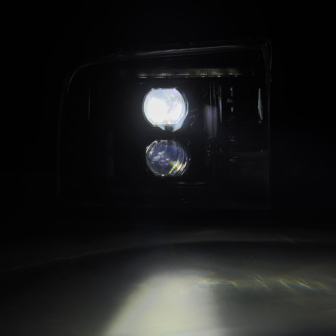AlphaRex 880317 - Projector Headlights Black
