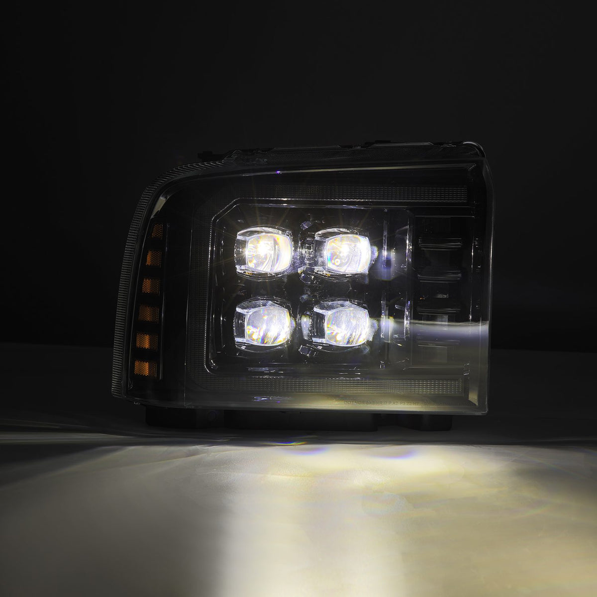 AlphaRex 880318 - Projector Headlights Alpha-Black