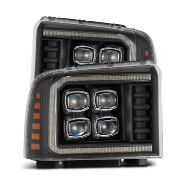 AlphaRex 880319 - Projector Headlights Black 2