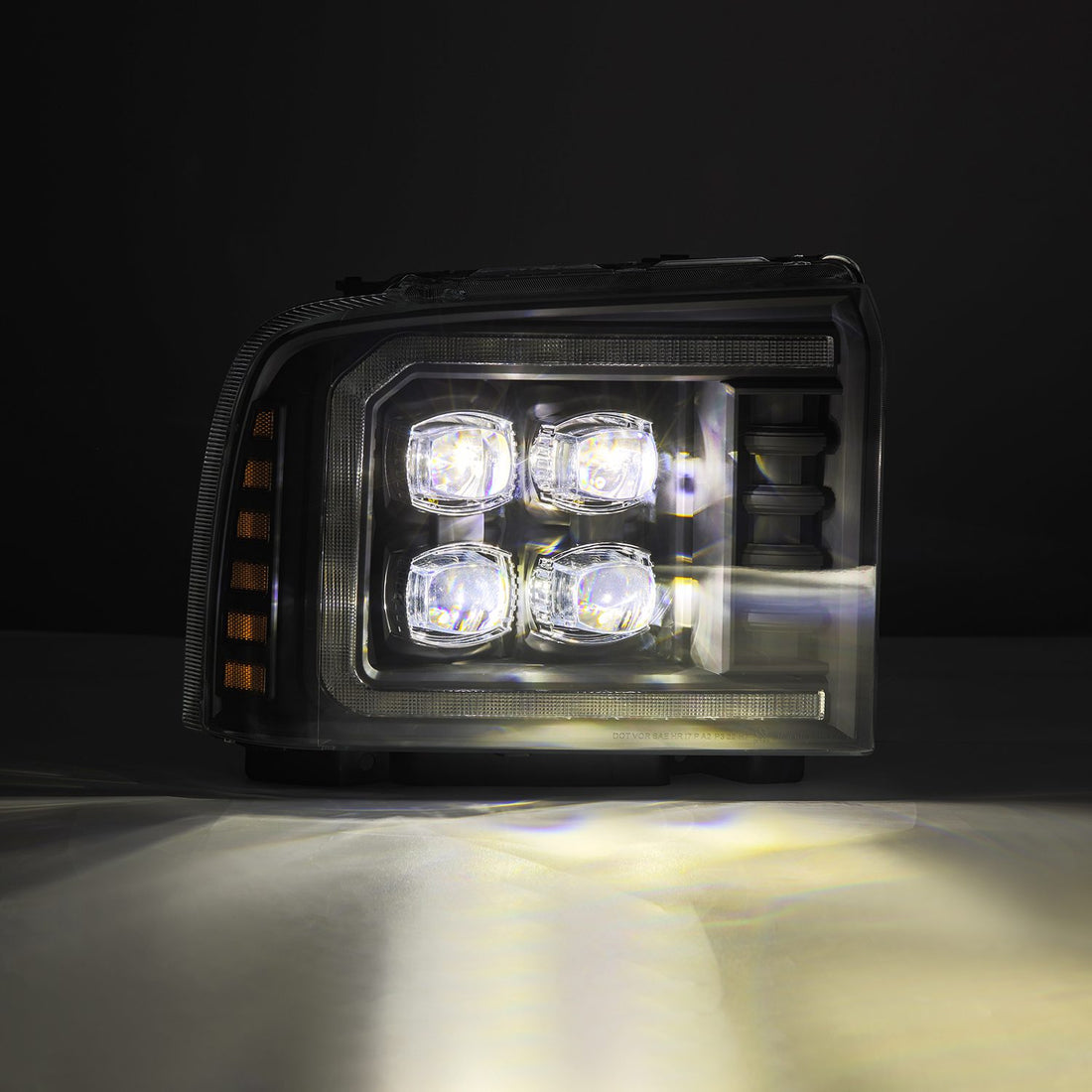 AlphaRex 880319 - Projector Headlights Black
