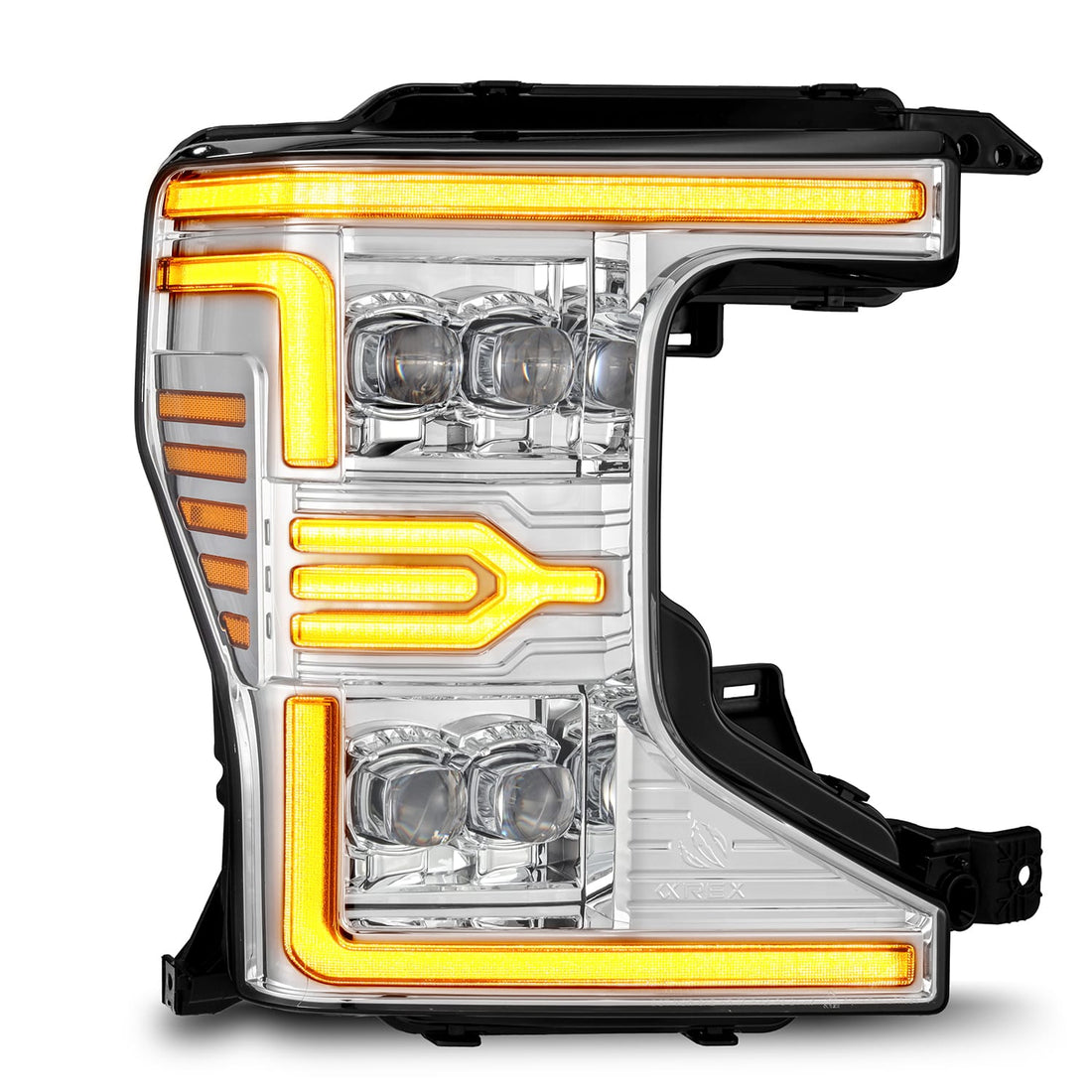 AlphaRex NA AlphaRex 880339 - Projector Headlights Chrome