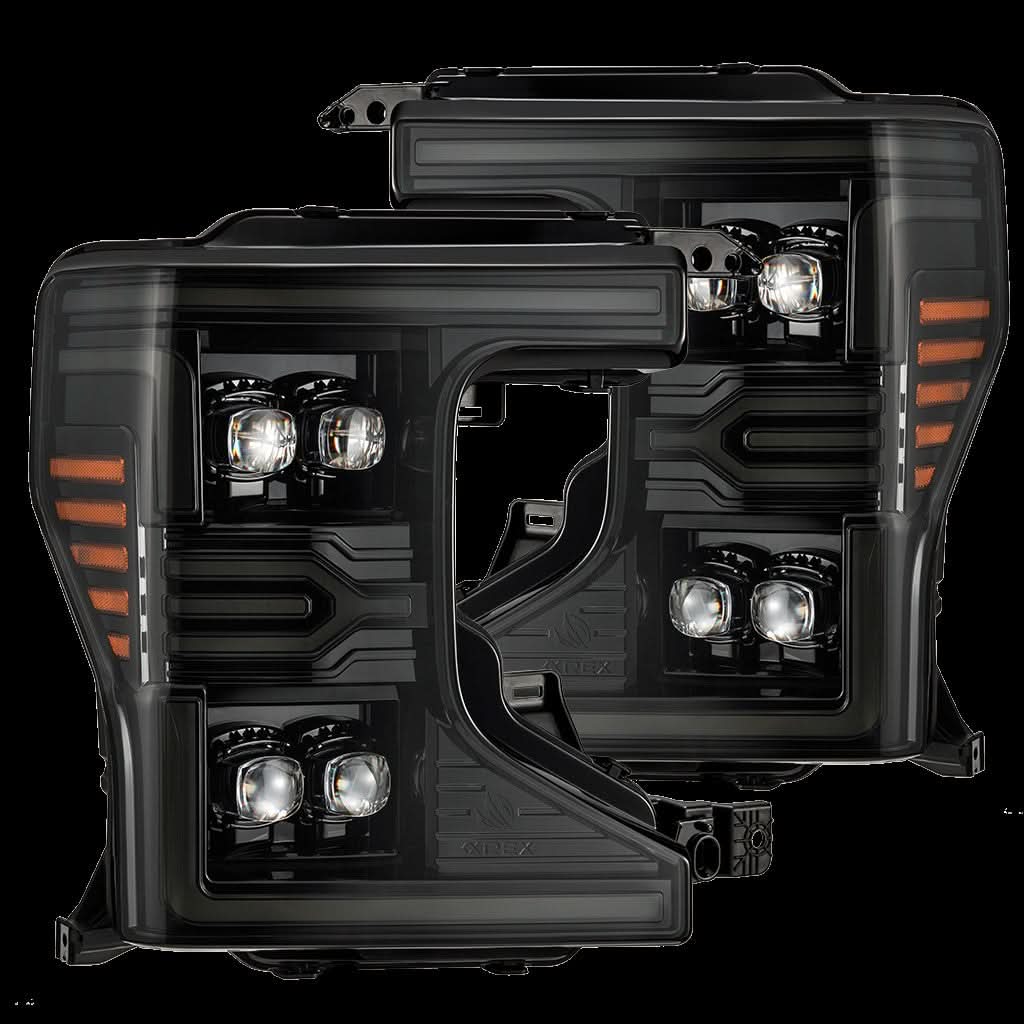 AlphaRex 880340 - Projector Headlights Black 2