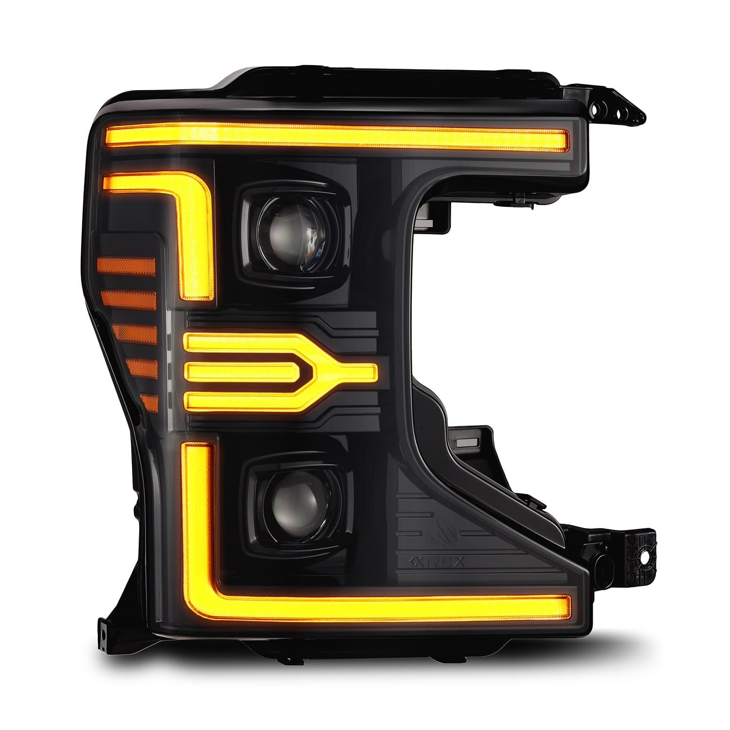 AlphaRex NA AlphaRex 880343 - Projector Headlights Alpha-Black