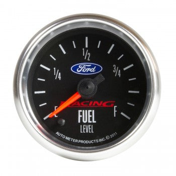 AutoMeter 880400 - GAUGE, FUEL LEVEL, 2 1/16", 0-280O PROGRAMMABLE, FORD RACING