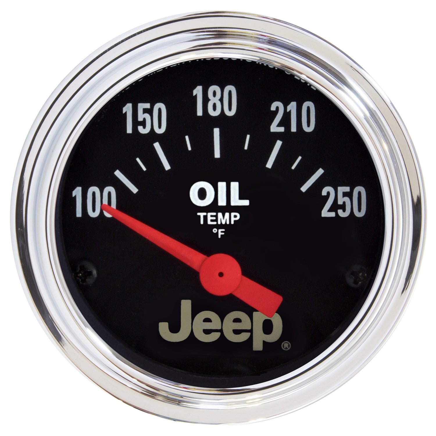 AutoMeter 880429 - GAUGE, OIL TEMP, 2 1/16", 250?F, ELEC, JEEP 3