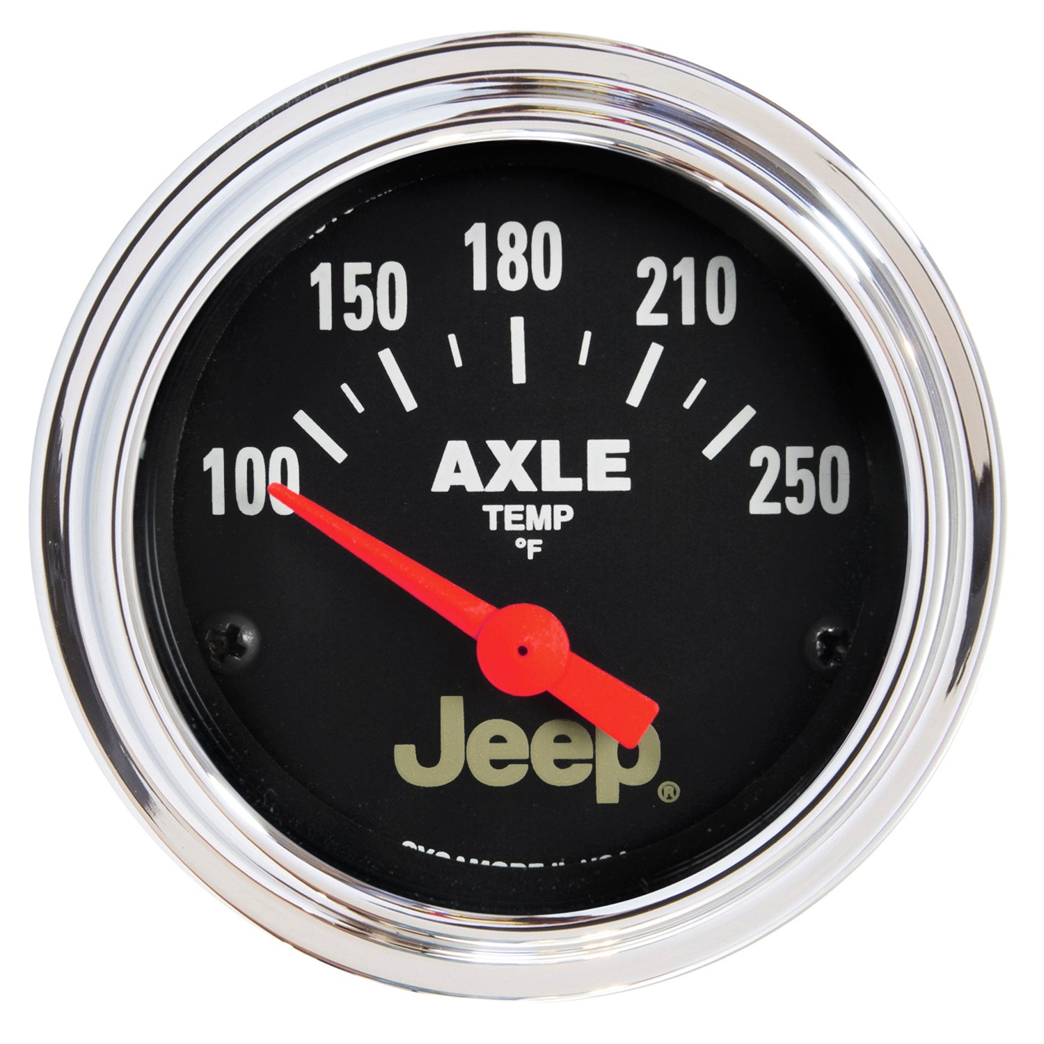 AutoMeter 880431 - GAUGE, AXLE TEMP, 2 1/16", 250?F, ELEC, JEEP 3