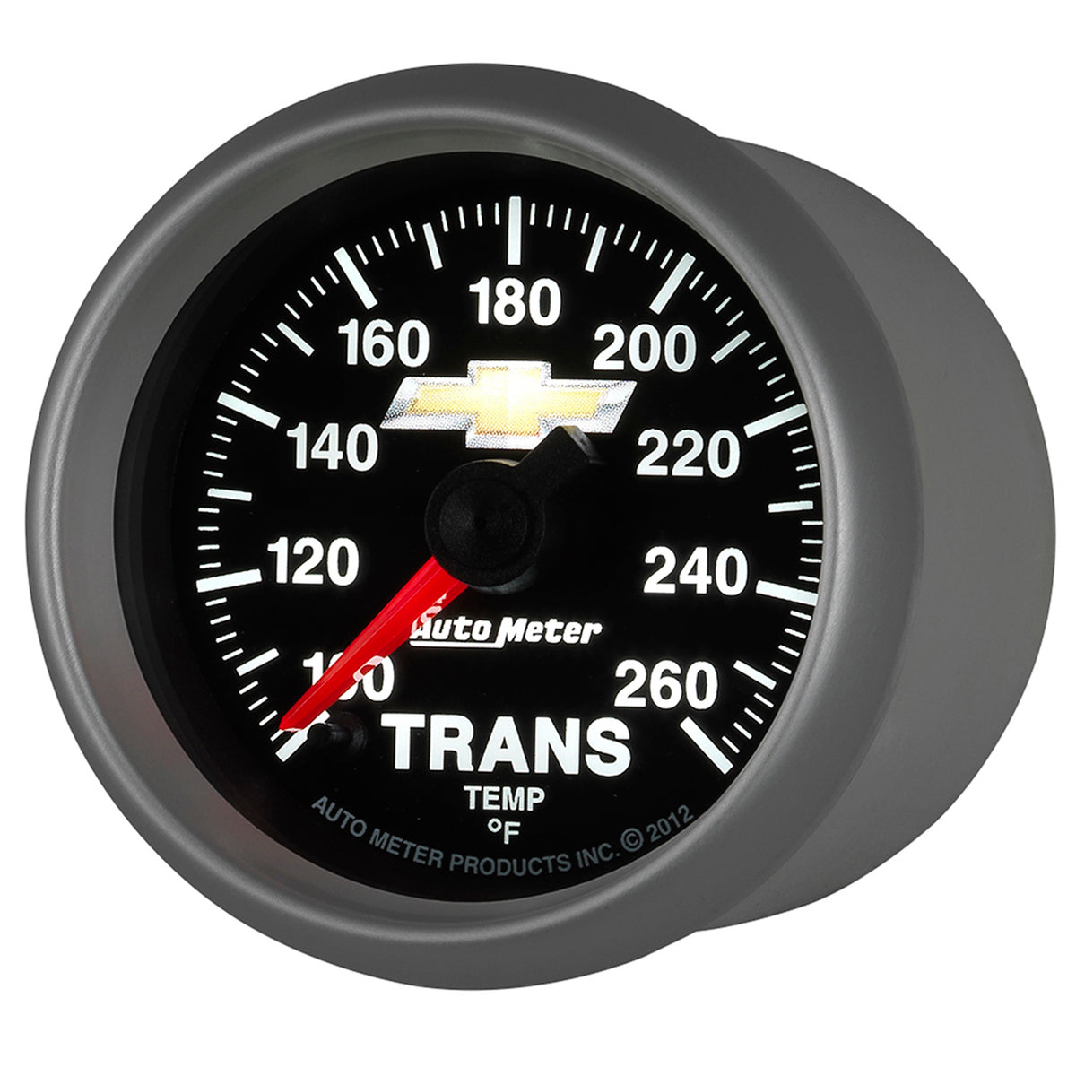 AutoMeter 880448 - GAUGE, TRANS TEMP, 2 1/16", 100-260?F, DIGITAL STEPPER MOTOR, CHEVY GOLD BOWTIE 5
