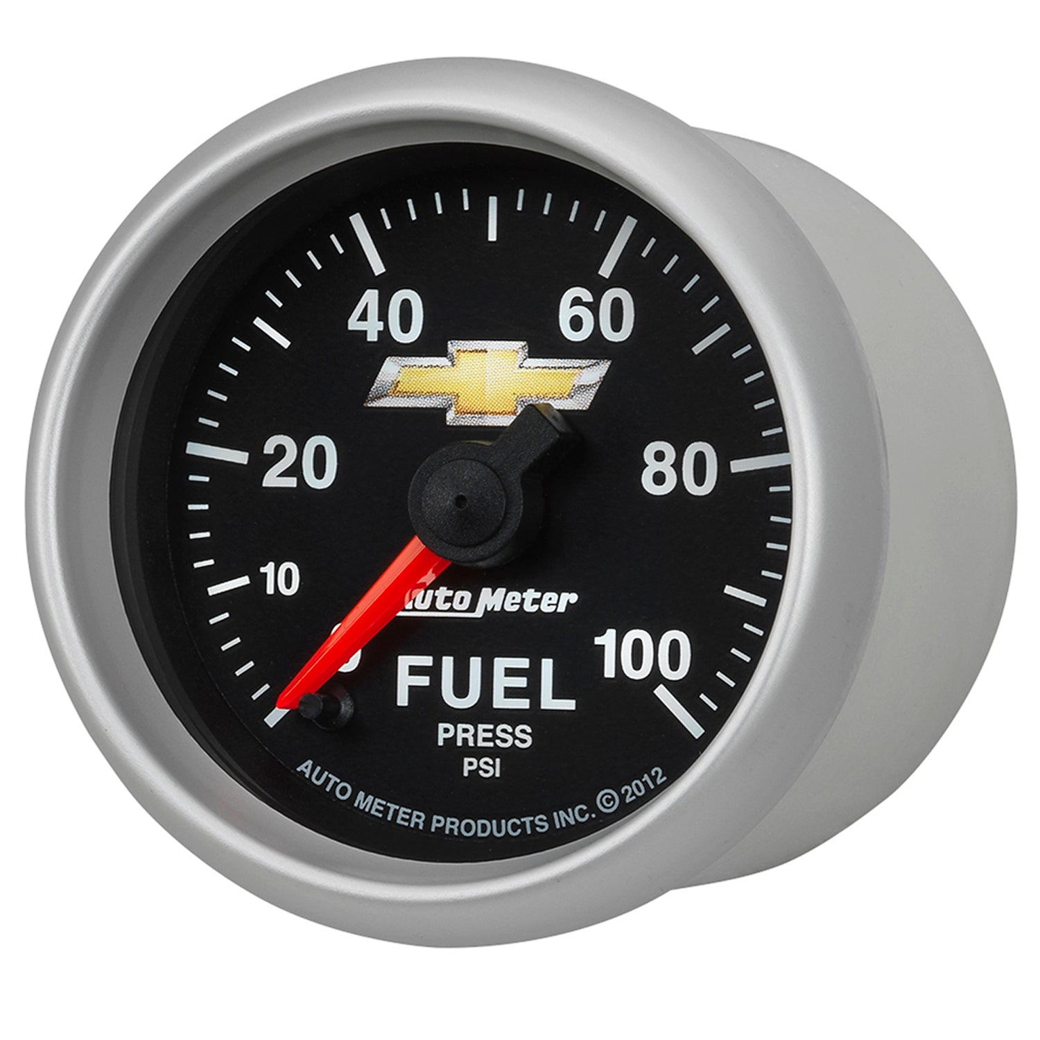 AutoMeter 880449 - GAUGE, FUEL PRESS, 2 1/16", 100PSI, DIGITAL STEPPER MOTOR, CHEVY GOLD BOWTIE 4