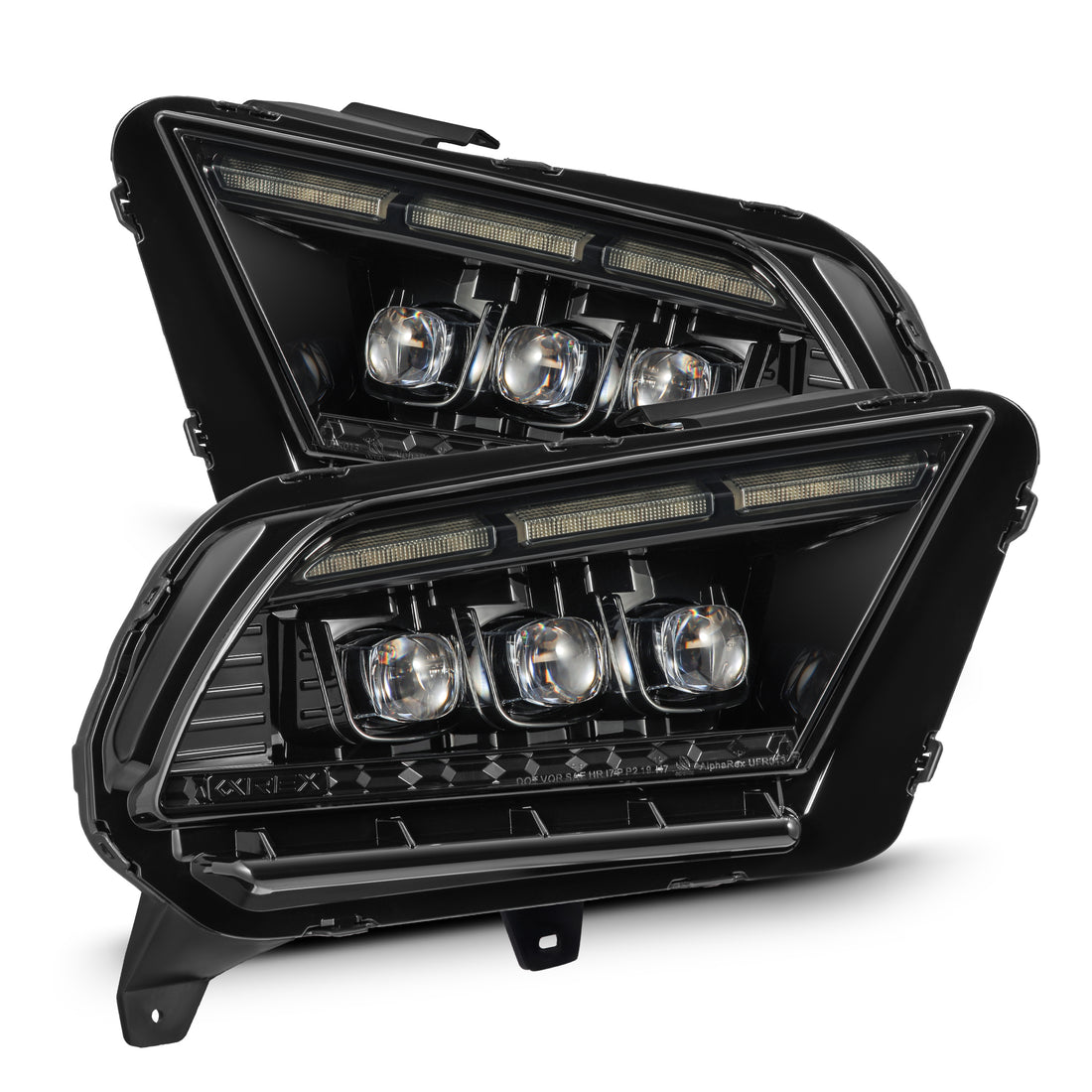 AlphaRex 880488 - Projector Headlights Alpha Black 2