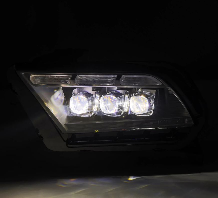 AlphaRex 880489 - Projector Headlights Black