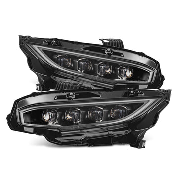 AlphaRex 880491 - Projector Headlights Black 2