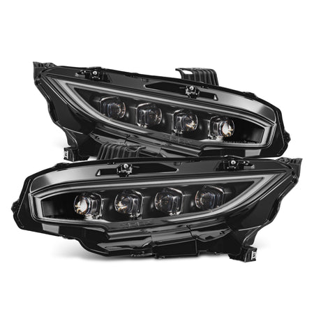 AlphaRex 880491 - Projector Headlights Black 2
