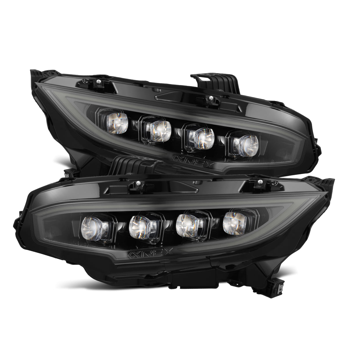 AlphaRex 880492 - Projector Headlights Alpha Black 2