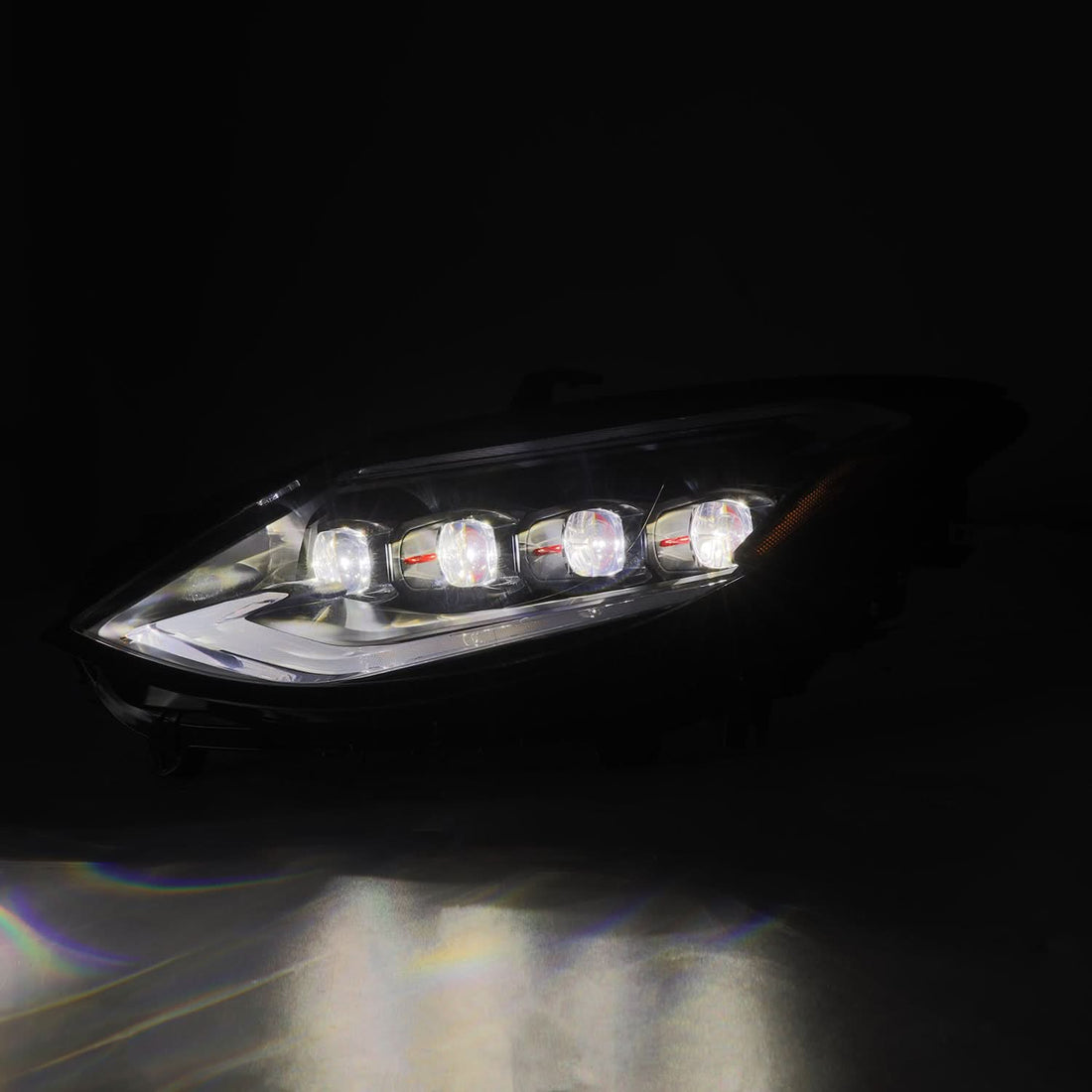 AlphaRex 880493 - Projector Headlights Black