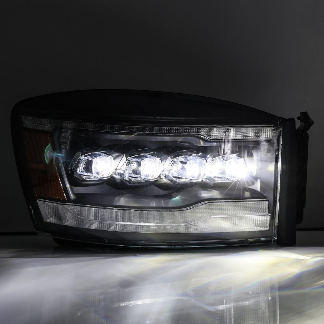 AlphaRex 880536 - LED Projector Headlights in Black 4