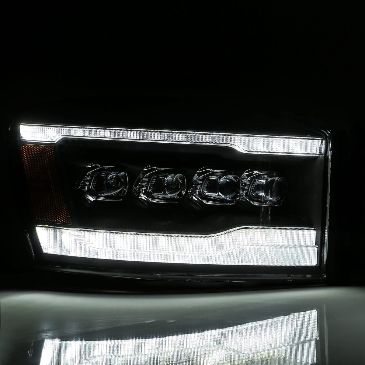 AlphaRex 880536 - LED Projector Headlights in Black 5