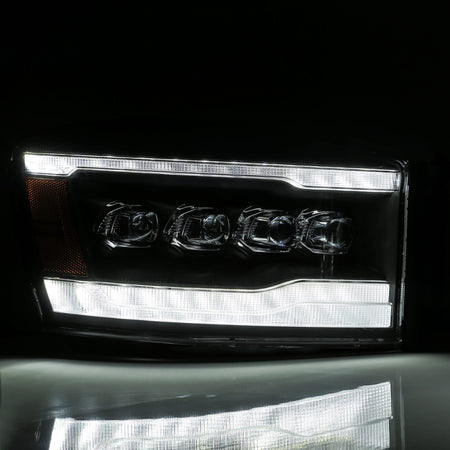 AlphaRex 880536 - LED Projector Headlights in Black 5